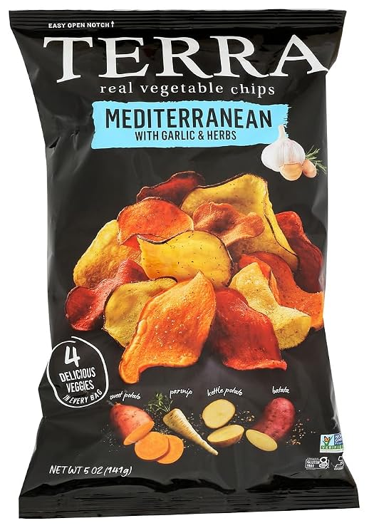 Terra Chips Mediterranean Exotic Veggie Chip 48x 5Oz