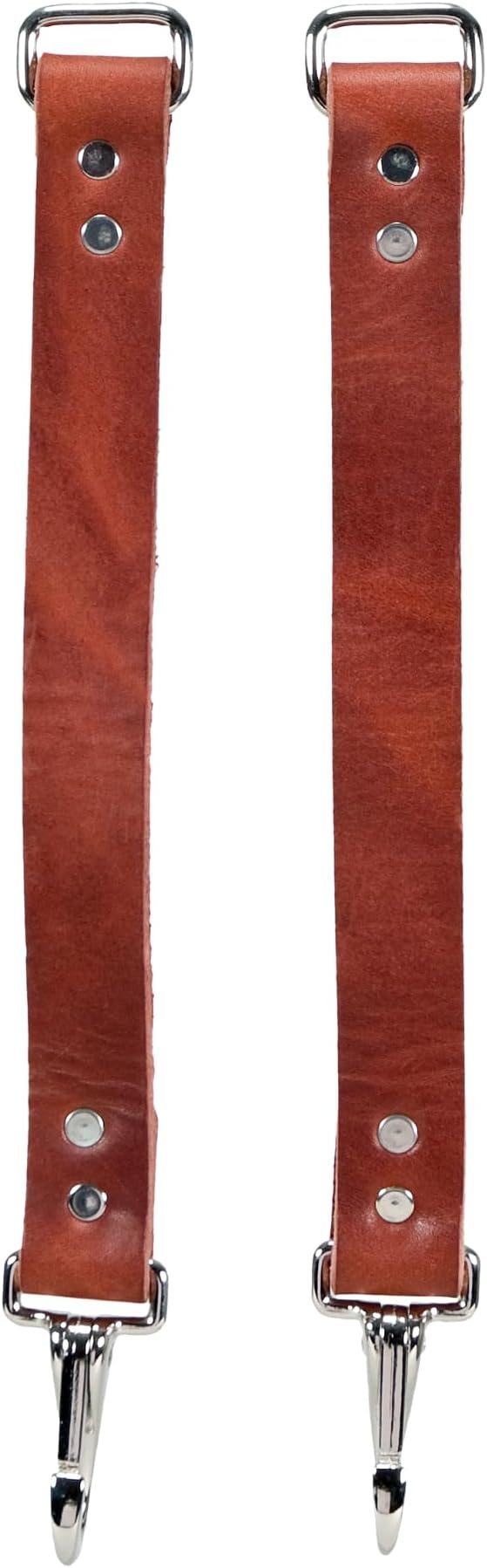 Occidental Leather Suspender Extensions (Pair) - Brown - Made in USA