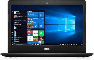 Dell Latest Inspiron 15 3000 Laptop, 15.6 HD Display, Intel Celeron N4020 Dual-Core Processor up to 2.8 GHz, 8GB RAM, 128GB PCIe Solid State Drive, Webcam, HDMI, Bluetooth, Wi-Fi, Black, Windows 10