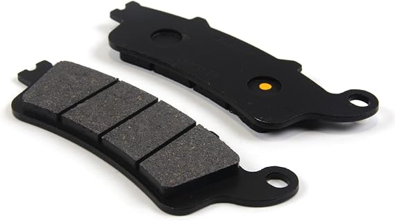 1 Pair Front Brake Pads Compatible with Honda FJS400 2006-2009, FJS Silverwing 600 2001-2009, NT650 V 2002-2005, F6B Goldwing 2013-2015, Motorcycle Replacement Accessories Parts