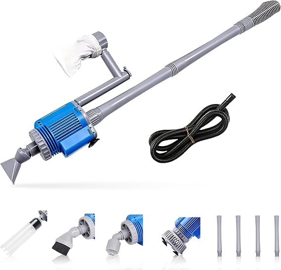 Boxtech Upgraded Electric Aquarium Cleaner
