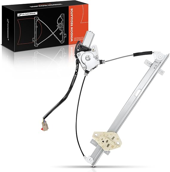 A-Premium Front Driver Side Power Window Regulator with Motor (6-Pin)