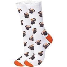 Custom Heel And Toe Socks Print Your Face Picture Photo Logo Custom Personalized Funny Crew Socks Custom For Men and Women