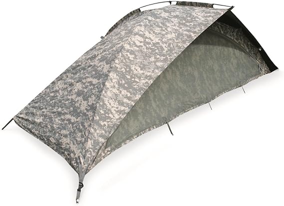 Surplus U.S. Military Improved Combat Shelter Tent, 1 Person, Used ACU