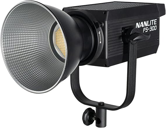 Nanlite FS-300 Daylight AC LED Monolight - High-Output 5600K COB Light