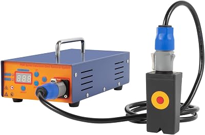 Induction Heater 1380W Car Paintless Dent Repair Removal Tool, PDR Heat Induction Heater Machine Kit wDigital Screen for Repairing Dents in Auto Bodywork