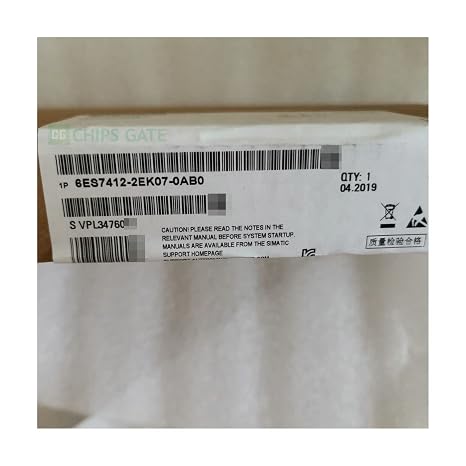 1PC new in Box 6ES7412-2EK07-0AB0 6ES7 412-2EK07-0AB0