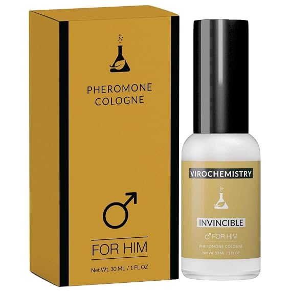 Pheromone Cologne, Bold, Extra Strength Formula for Him [Invincible] - 30ml