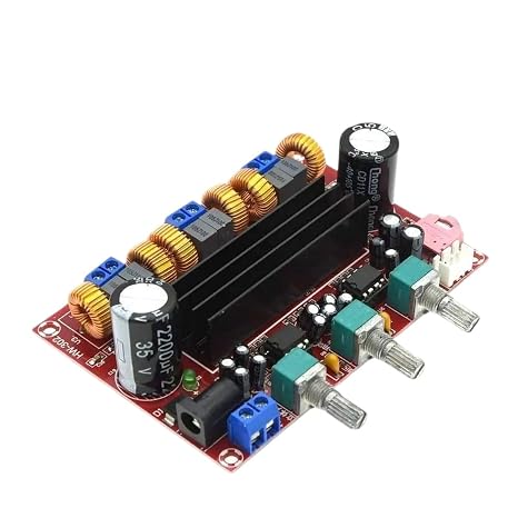 XH-M139 2.1 Channel Digital Power Amplifier Board 12V-24V Wide Voltage TPA3116D2 2 * 50W+100W