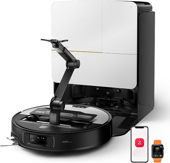 roborock Saros Z70 Robot Vacuum and Mop, OmniGrip Arm, AI-Powered, 22,000Pa