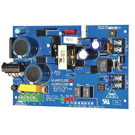Altronix Power Supply,12VDC at 4A or 24VDC at 3A AL400ULXB2-1 Each