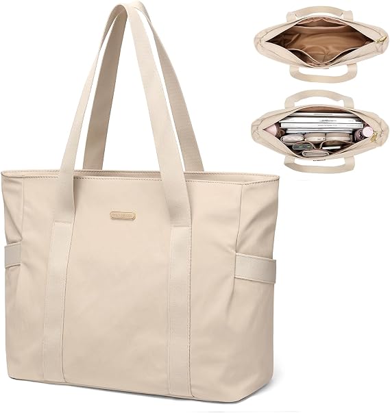 GOLF SUPAGS Tote Bag for Women with Zipper Large Shoulder Bag Top Handle Handbag for Travel Work