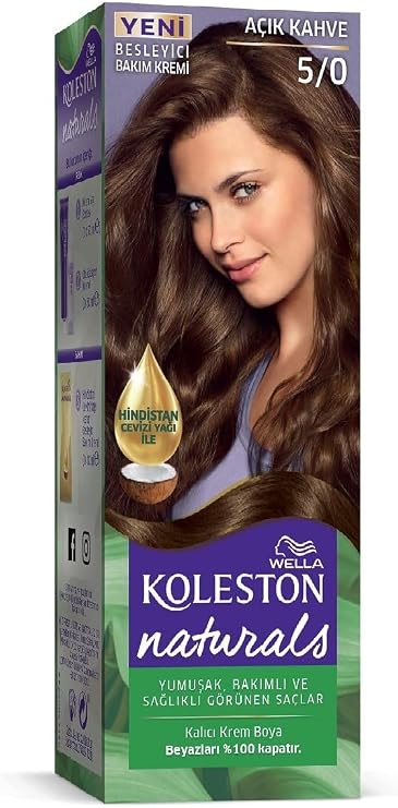 Koleston Naturals Açık Kahve 5/0