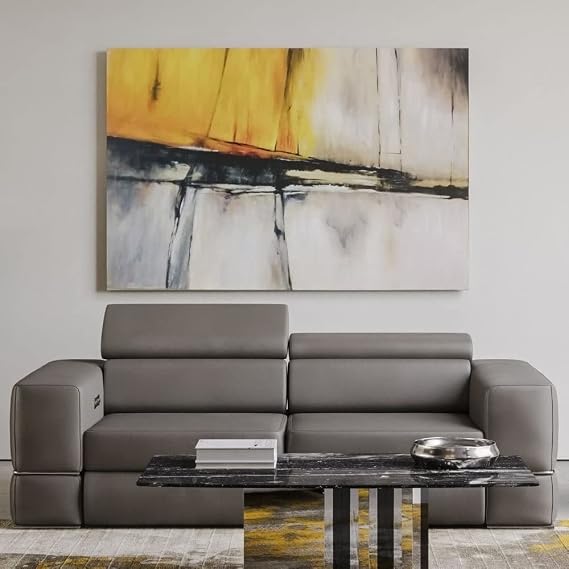 Zuri Furniture Rite of Passage Modern Canvas Art - 72" x 48"