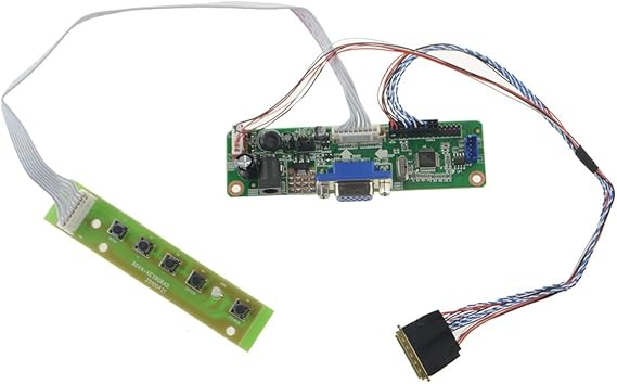 V.M70A VGA Controller Board Kit LVDS Driver for LP156WH2-TLA1 LP156WH2-TLAA LP156WH2-TLQB LP156WH2-TLC1 LCD Screen