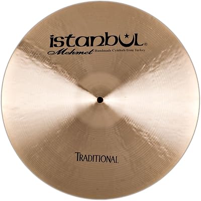 Istanbul Mehmet Cymbals Traditional Series CD17 17-Inch Dark Crash Cymbals