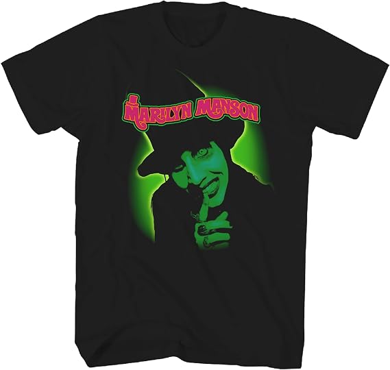 2Bhip Marilyn Manson T Shirt - Smells Like Children Gothic Rock Tee Black