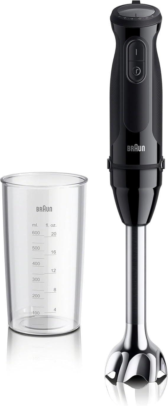 Braun MQ50001M Vario 21-Speed Hand Blender with TurboBoost, EasyClick, 500W