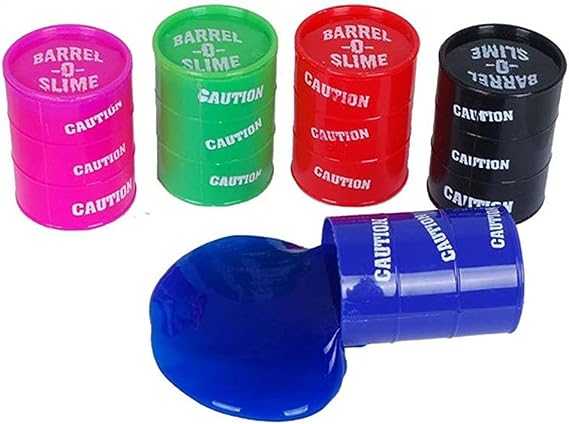 Colored Barrel of Slime Six of Barrel of Slime,.Toy:BOS6