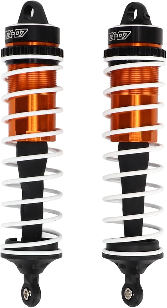 RC Shock Absorbers High Parts for ZD Racing MX 07 1/7 Truck 2Pcs, Balanced Driving for FourWheel Drive RC Car