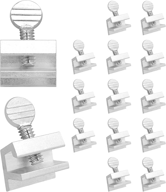 "Nuk3y Sliding Window Security Locks (Aluminum, 15 Pack)"