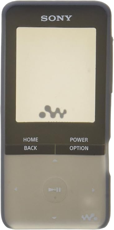 Sony Walkman Genuine Silicone Case CKM-NWS310: For NW-S310 Series Black CKM-NWS310 B