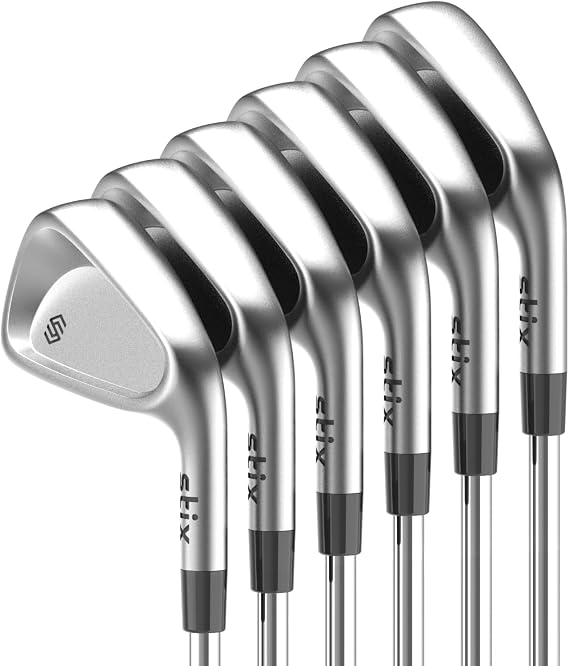 STIX Golf Iron Set 6 Club Cavity Back Iron Set (5Pitching Wedge) Modern Minimal Design Premium Unisex Golf Clubs