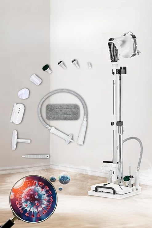 Youban KF1804 Çok Fonksiyonlu Standlı Buharlı Temizlik Makinesi