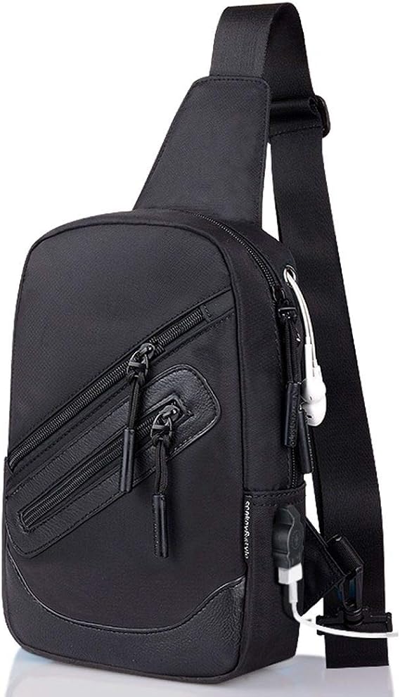 Backpack Waist Shoulder bag Nylon for Caterpillar CAT S41 (2018) - Black