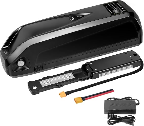 48V 13Ah Ebike Battery, Lithium Battery with 30A BMS for Electric Bicycles,Motorcycles (100-1000W) Motors, Includes Safe Lock,USB Output,Led Indicator