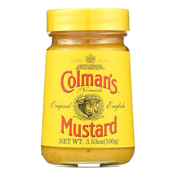 Colman Original English Mustard - Case of 8 - 3.53 oz.