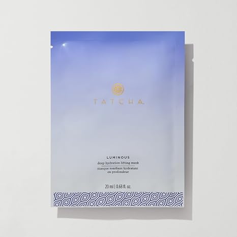 TATCHA Luminous Deep Hydration Lifting Mask, Single Use Mask for Luminous Skin