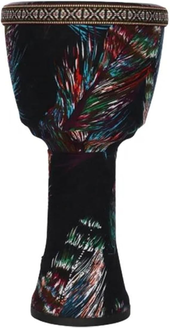 12-inch Handcrafted ABS African Drum Synthetic Skin Drum Skin Percussion Djembe Instruments African Drum Instruments