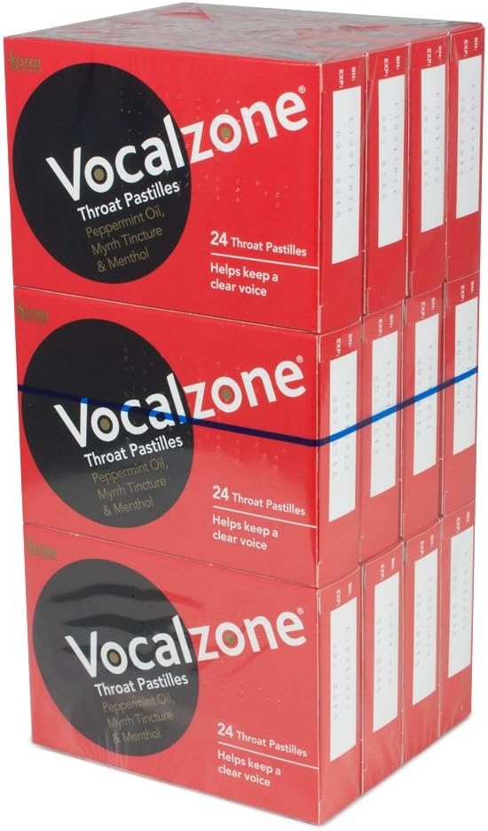 Vocalzone VZ-12 Throat Pastilles