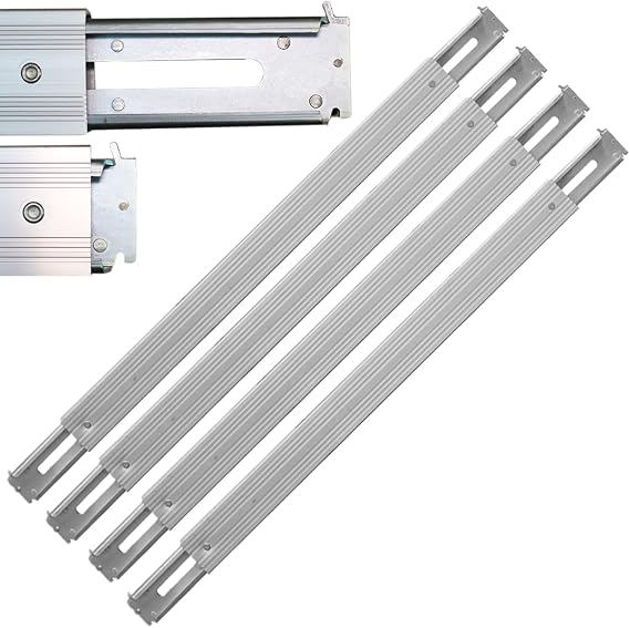 BoxerTool Decking/Shoring Beams 92-103, 2,200 LBS (4 Pack) Aluminum Decking Beam Load Bars Cargo Load Bars for Semi Trailers & Box Trucks