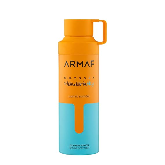 Odyssey - Mandarin Sky Limited Edition by Armaf for Men - 6.8 oz Body Spray
