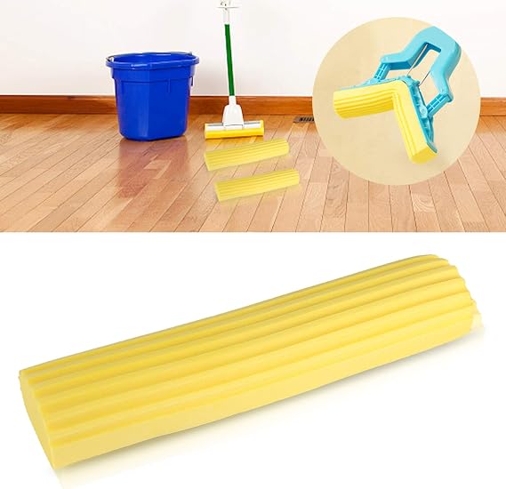 PVA Mop Head Replacement, Sponge Replacement Pack Super Absorbent Sponge Mop Refill for Floor Cleaning, Effectively Cleans Dirt and Hair from Flooring