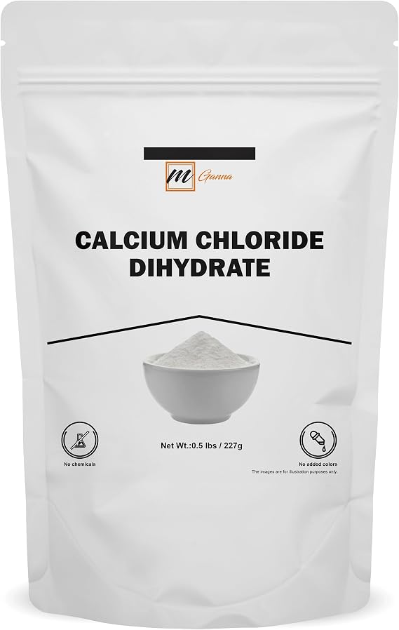100% Calcium Chloride dihydrate Powder 227g / 0.5lbs (Food Grade)