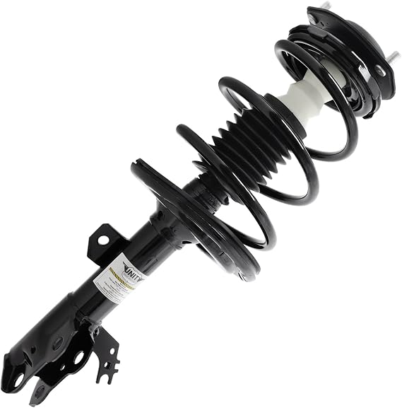 UNITY AUTOMOTIVE 11956 Complete Strut, Spring, and Strut Mount Assembly (Front Right Quick)
