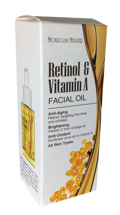 Morgan Miller Retinol & Vitamin A Facial Oil, 1.01 FL OZ