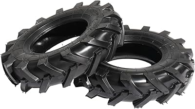 Parts-Diyer 4.804.00-8 Lawn Mower Tractor Tires 4PR Lawn & Garden Mower Golf Cart Turf Tires Max Load 672lbs Pack of 2