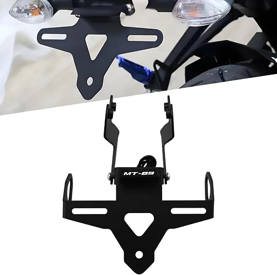 Motorcycle Tidy Tail Fender Eliminator License Plate Bracket Holder Compatible with Yamaha MT09 MT-09 MT09 SP 2024-2025