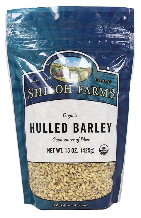 Shiloh Farms Organic Hulled Barley Grain 15 oz