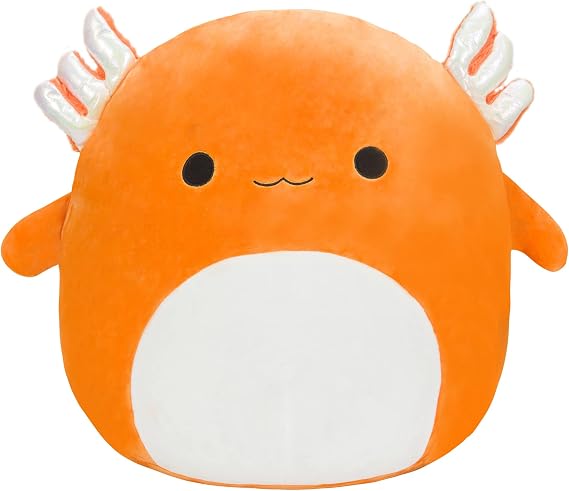 Squishmallows Original 12-Inch Nico Orange Axolotl - Medium-Sized Ultrasoft Official Jazwares Plush