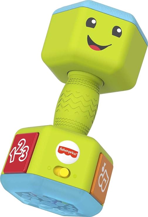 Fisher-Price Laugh & Learn Countin Reps Dumbbell