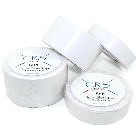 CRS Cross Figure Skate Tape.3/4 White Ice Skate Leather Boot Protection