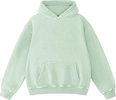 Hatant Oversized Hoodie Sweatshirts for Women Couples Heavyweight Hoodies Pullover Vintage Acid Wash Sweaters Pullover 2026
