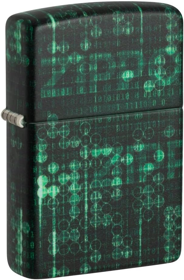 Zippo Glow in the Dark Lighter 540 Colours Design
