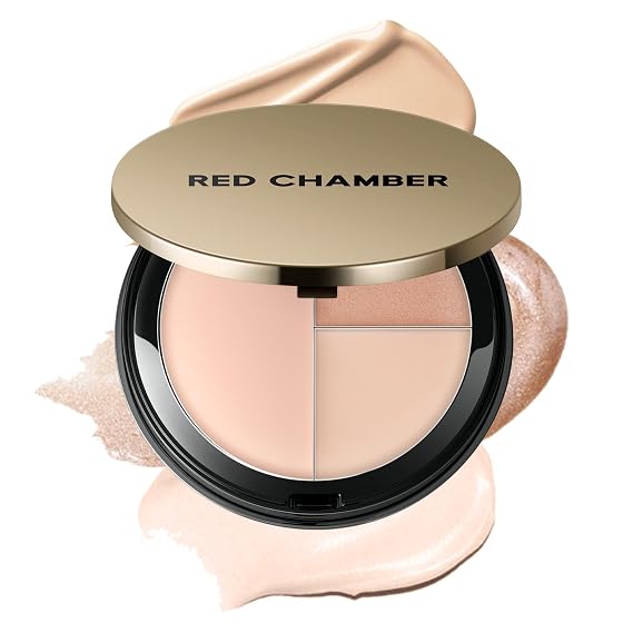RED CHAMBER HARUKI Tri-Color Multi-Purpose Highlighter#CP401 Snow Song