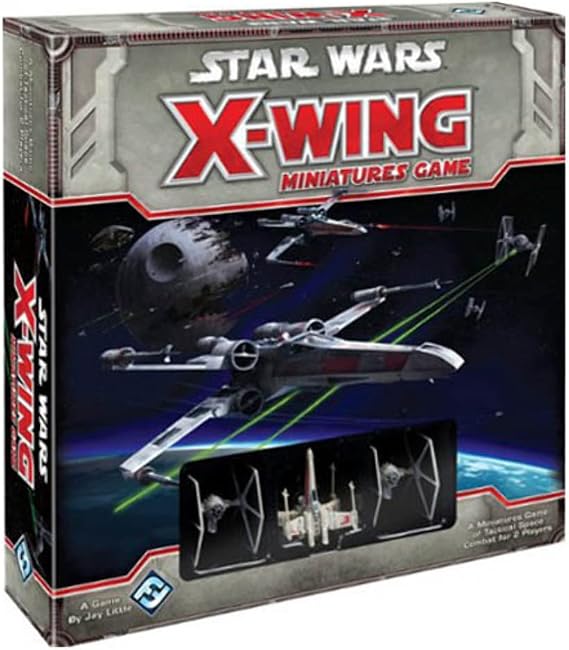 Star Wars X-Wing Miniatures Game 1st Edition CORE SET - Engage in Epic Space Battles! Strategy Game for Kids & Adults, Ages 14+, 2 Players, 30-45 Minute Playtime, Made by Atomic Mass Games